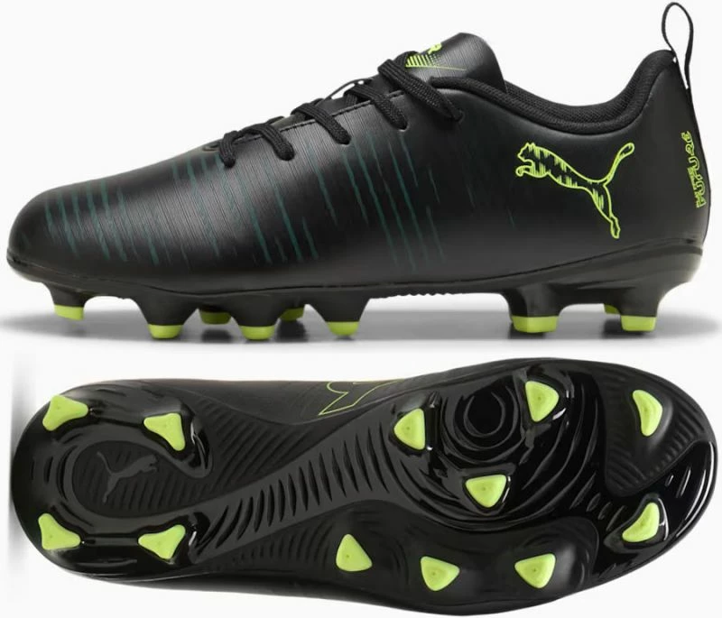 Atlete futbolli për fëmijë Puma, të zeza