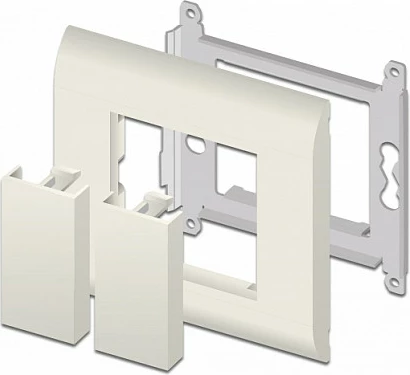 Pllakë mbuluese moduli DeLOCK Easy 45, 45 x 22.5 mm, 10 copë, e bardhë