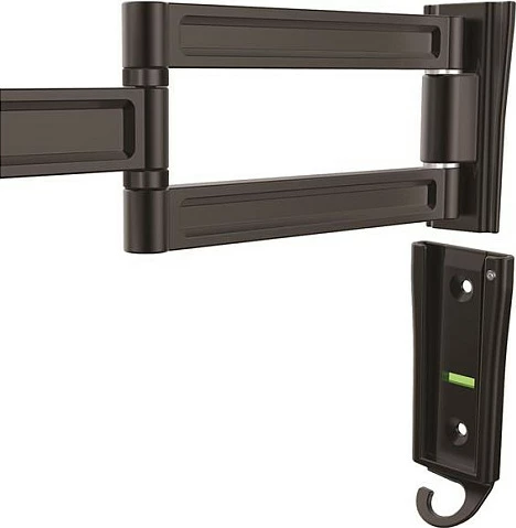 Mbajtëse muri për monitor StarTech Dual Swivel, VESA 75x75/100x100, 13-27", 15kg, e zezë