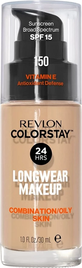 Fondatinë Revlon ColorStay për lëkurë të kombinuar/yndyrore SPF15 150 Buff për femra 30ml