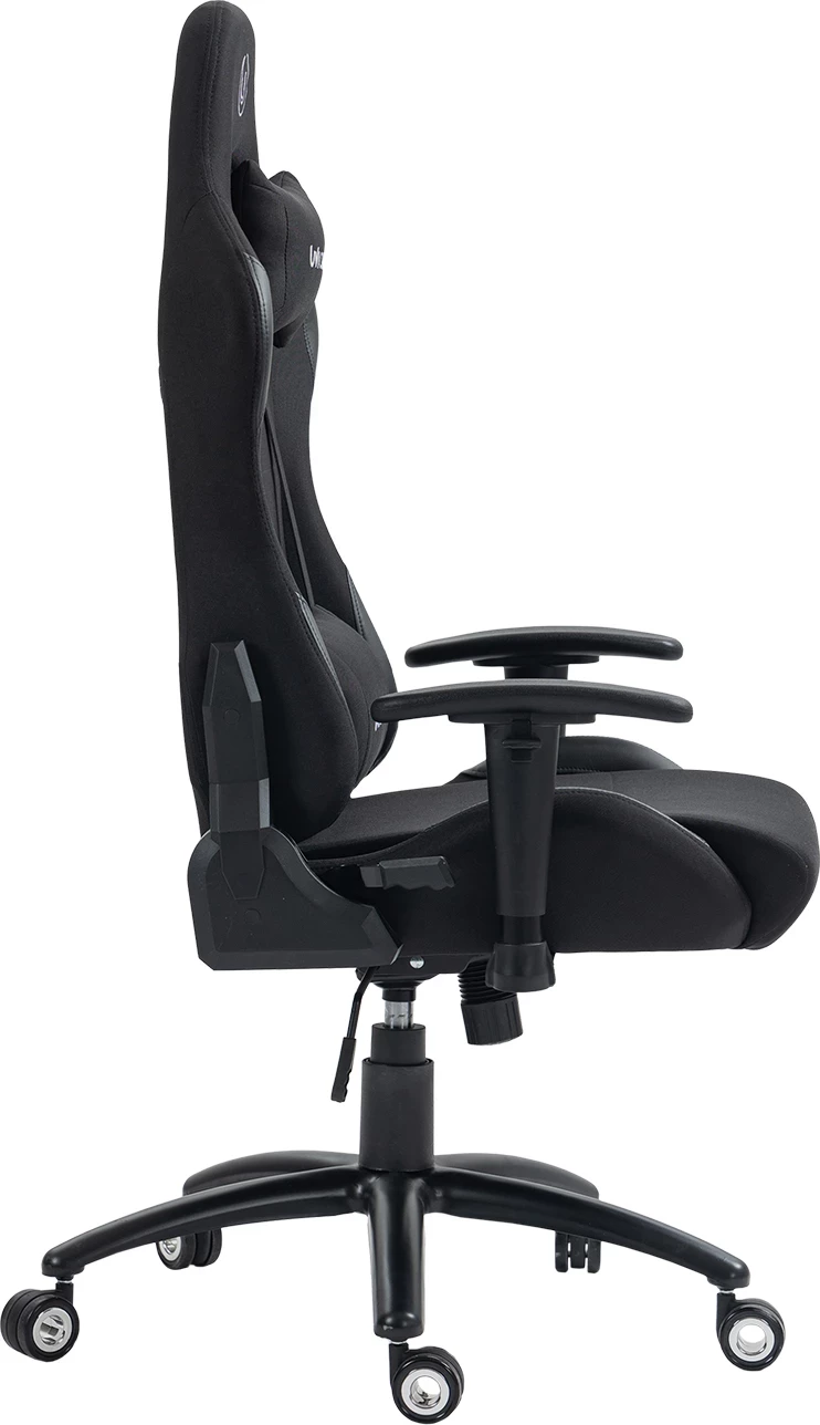 Karrige gaming/zyre UVI Back in Black UVI5000, rrjetë, shpinore 180°, deri 185 kg, e zezë