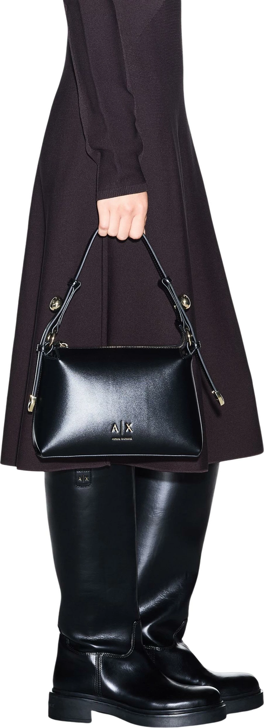 Çantë dore për femra Armani Exchange XW002990 AF26452, e zezë