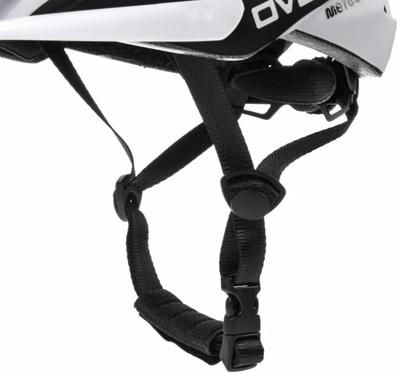 Helmetë biçiklete Meteor uniseks, e bardhë