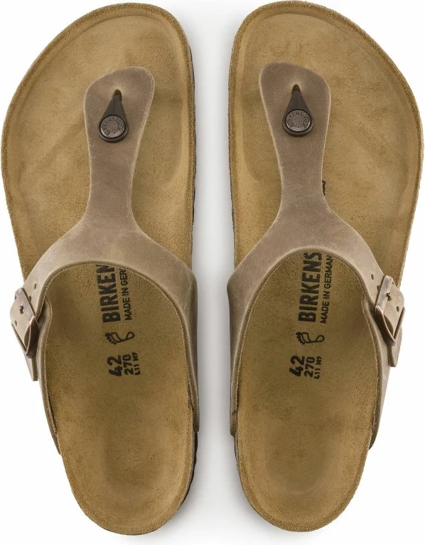 Flip-flops femra Birkenstock, kafe