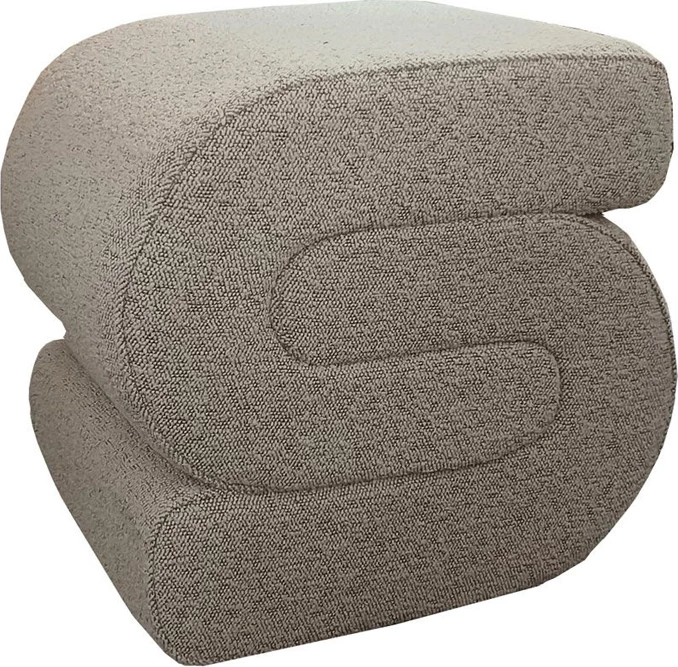 Karrige për bar Bagel, bezhë, 48x42x44cm