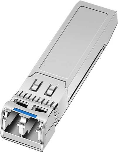 Modul transceiver SFP+ LogiLink 10G, MM 300m, LC, metalik