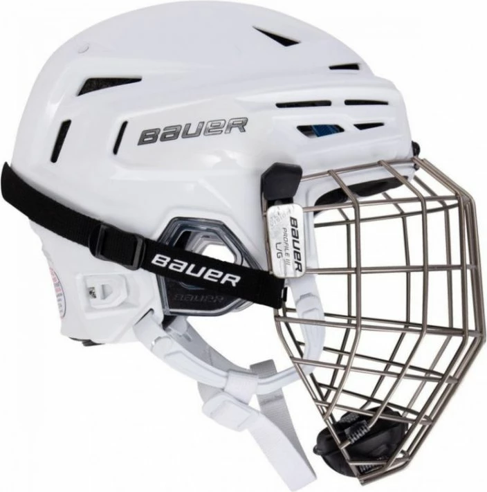 Helmetë hokeji për meshkuj Bauer, e zezë