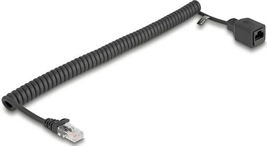Kabllo rrjeti DeLOCK 90670, Cat5e, 2 m, RJ-45 mashkull në RJ-45 femër, e zezë