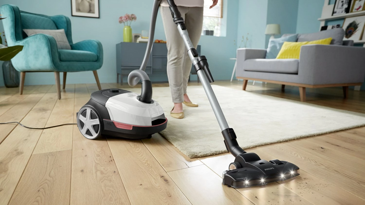 Fshesë me korrent Philips XD6122/12 4 L 750 W HEPA 9 m gri