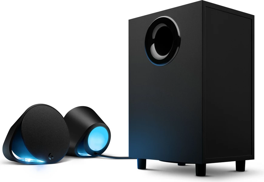 Altoparlantë, Logitech, G560 Lightsync 980-001301, sistem 2.1 me RGB, zi