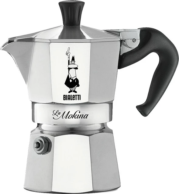 Moka Bialetti Moka Induktion, 40 ml, inox