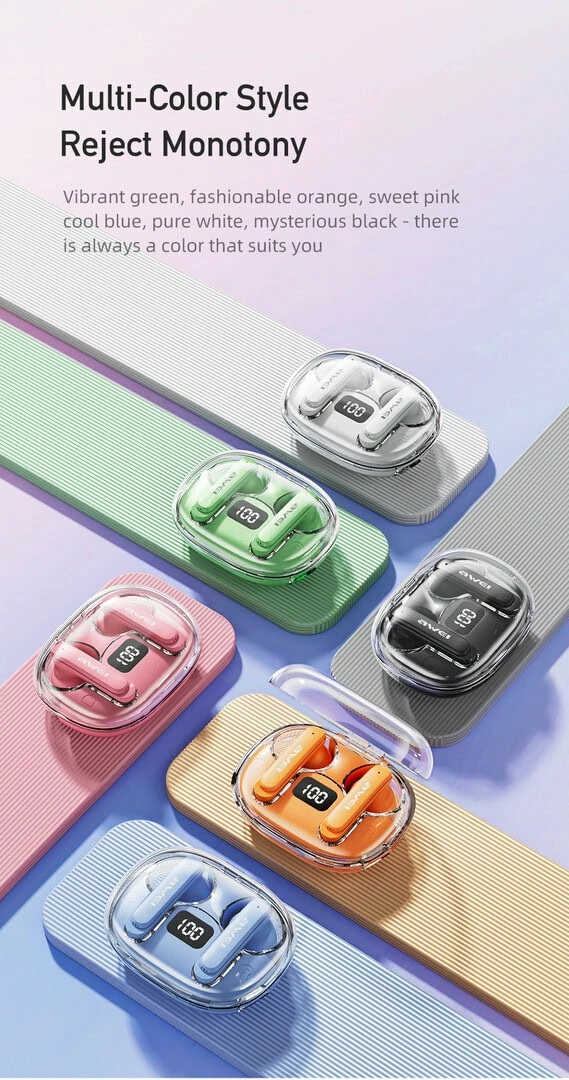 Kufje Me Bluetooth AWEI T86 ENC (Zezë)