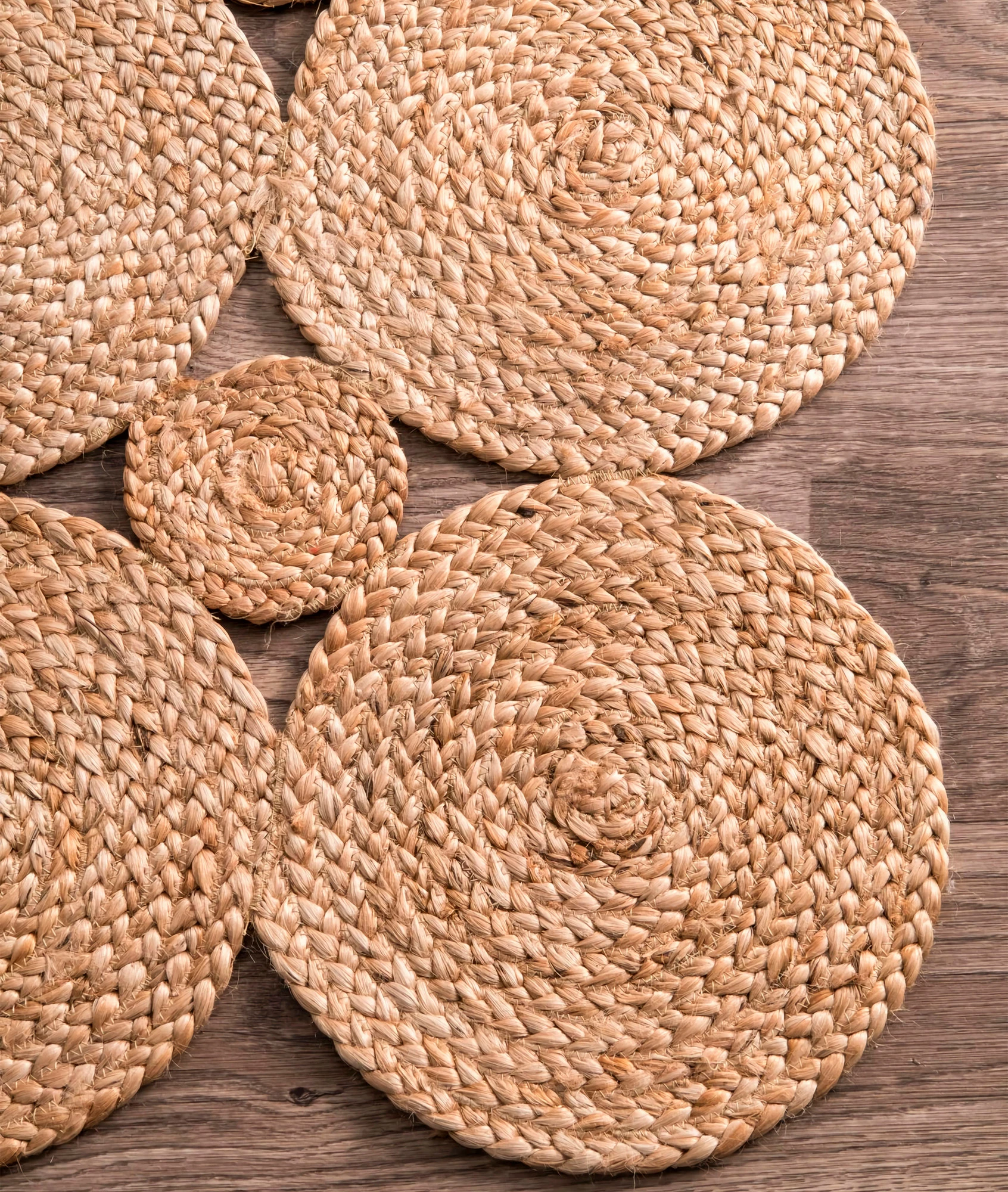 Qilim jute i dorëndërthurur, ngjyrë natyrale, 200x290cm, Conceptum Hypnose, 00011A