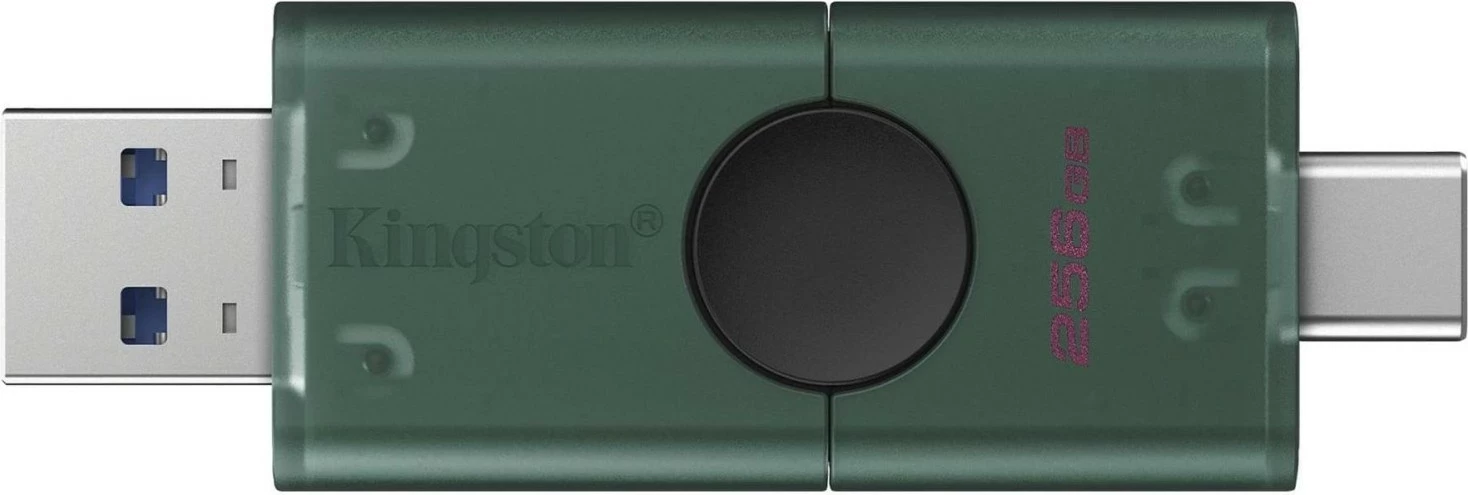 Pendrive Kingston DataTraveler Duo G2 256GB USB 3.2 USB-C gjelbër