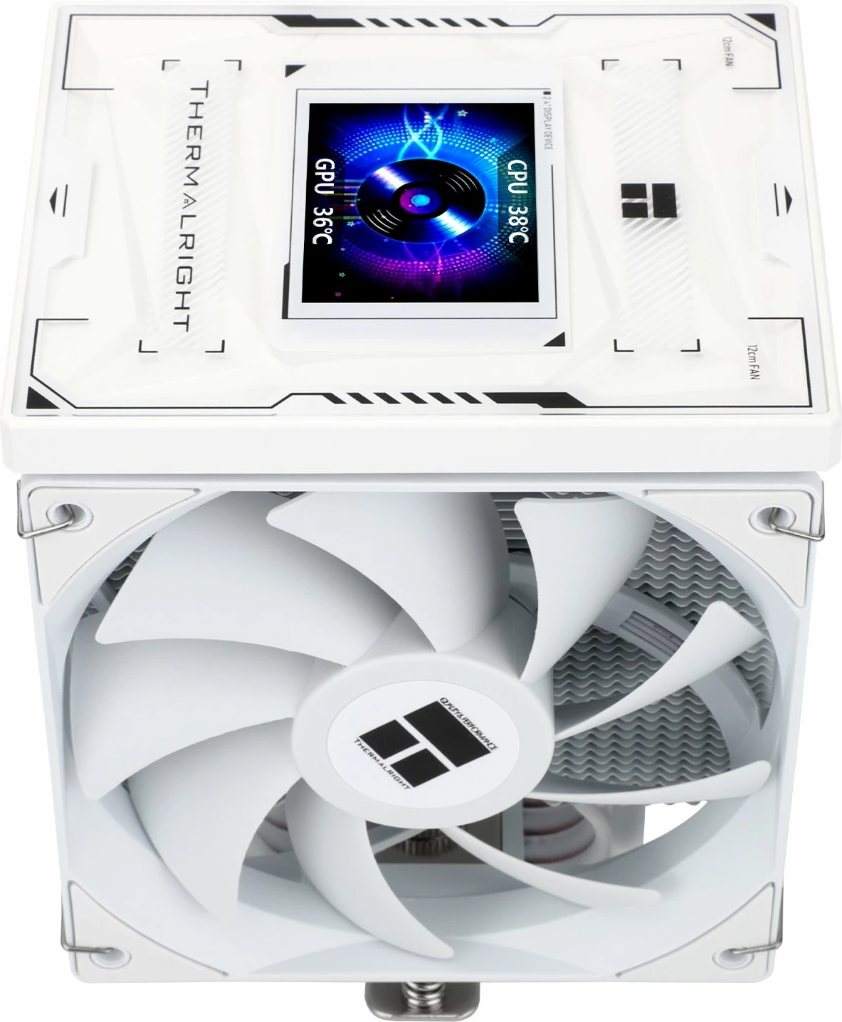 Ftohës procesori Thermalright Burst Assassin 120 Vision, 2x120mm, LCD, i bardhë