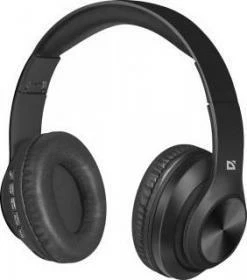 Kufje Defender Freemotion B552, Bluetooth, on-ear, me mikrofon, MicroSD, të zeza
