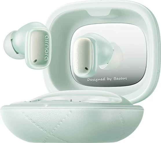 Kufje Baseus AirNora 3, True Wireless Stereo (TWS), Bluetooth, Jeshile