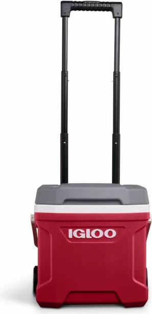Kuti ftohëse me rrota IGLOO Latitude 16 Roller, dorezë teleskopike, e kuqe