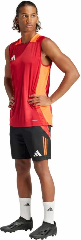 Fanellë pa mëngë për meshkuj adidas, e kuqe