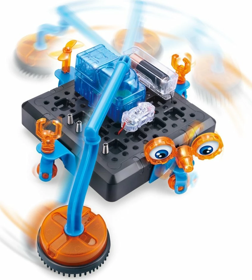 Set lodër ndërtimi robot pastrues hapësinor Dumel Connex Kosmo, STEM, 8+
