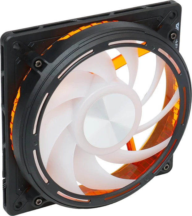 Ventilator ftohës kompjuteri, Darkflash DE8, 120 mm ARGB 5V, 4-pin PWM, zi, set 1 copë