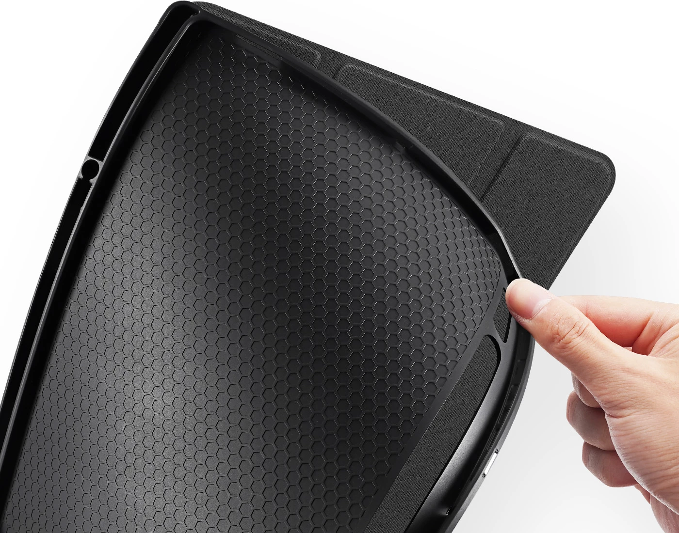 Mbështjellës tabletë Dux Ducis Domo, me Smart Sleep, me qëndrim/stand, për Samsung Galaxy Tab S8 Ultra/Tab S9 Ultra (SM-X900/SM-X906), me mbajtës stylus, ngjyrë e zezë