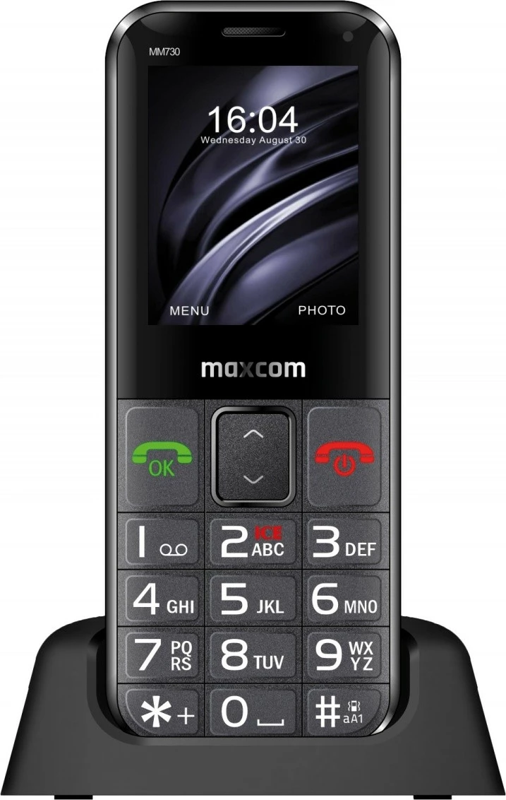 Telefon Maxcom MM730BB Comfort, 2.2", 2 MP, 800 mAh, i zi