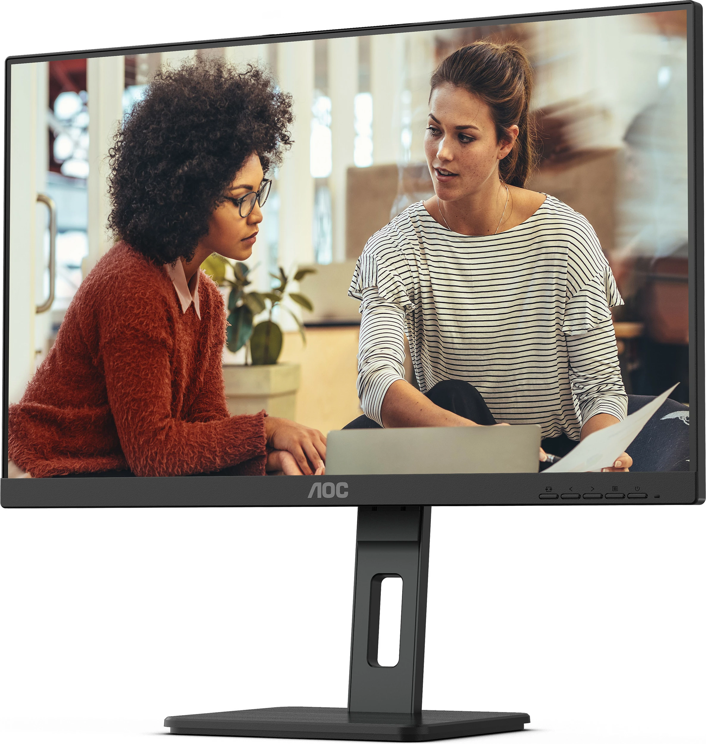 Monitor AOC E3 24E3QAF, 60.5 cm (23.8"), Full HD, LCD, 4 ms, i zi