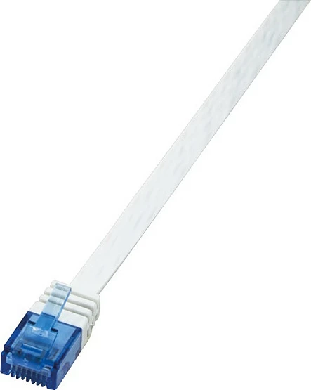 Kabllo rrjeti LogiLink Cat6 RJ45 0.5m, e bardhë