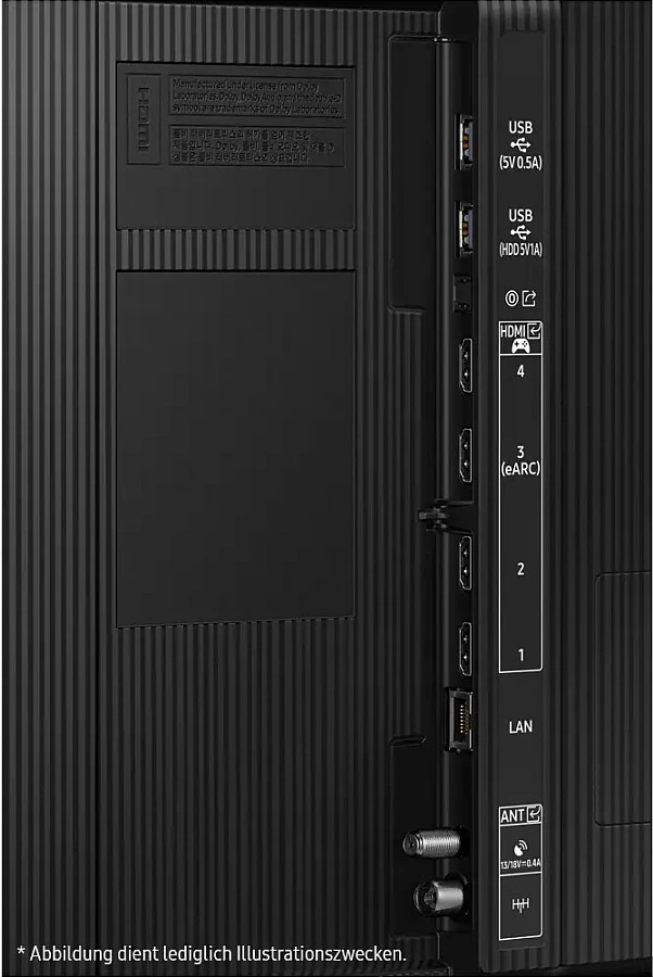 Televizor Samsung GQ85QN80FAUXZG Neo QLED 85" 4K, 100Hz, Dolby Atmos, 4x HDMI, Carbon Titan Grey