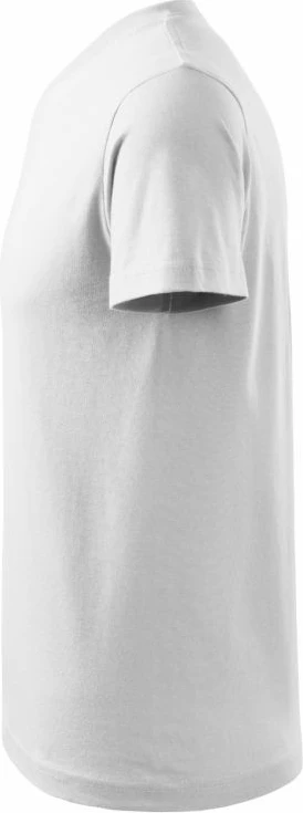 Maicë Malfini, modeli MLI-10200 me qafë V për meshkuj, e bardhë