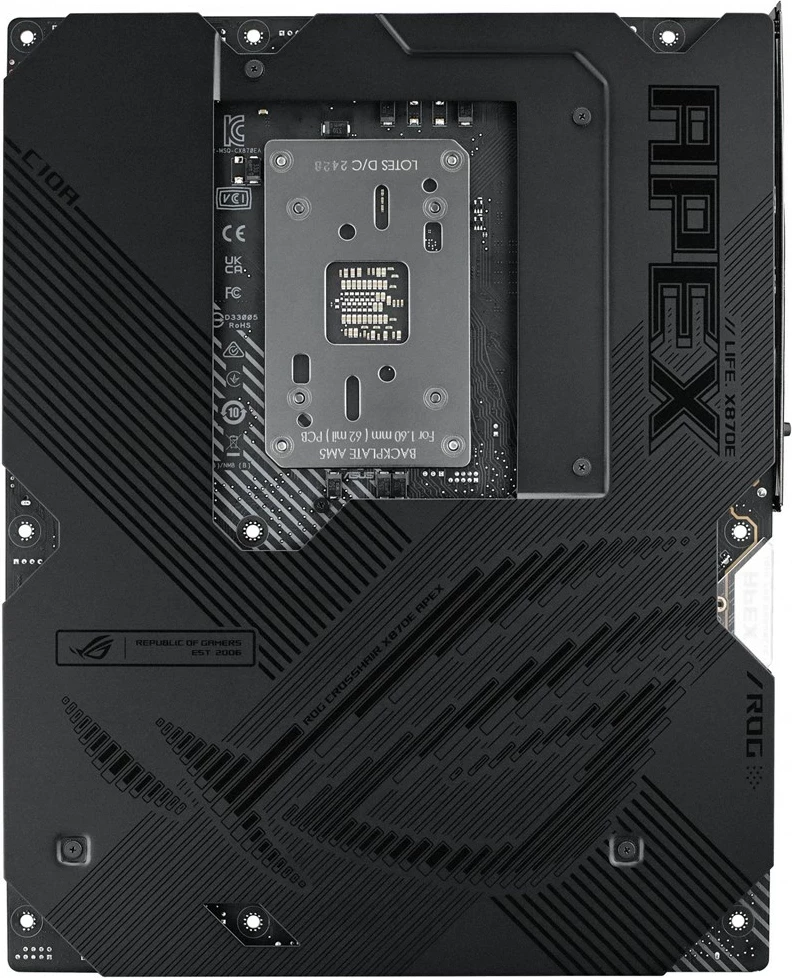 Pllakë amë ASUS ROG CROSSHAIR X870E APEX, Socket AM5, ATX, e zezë
