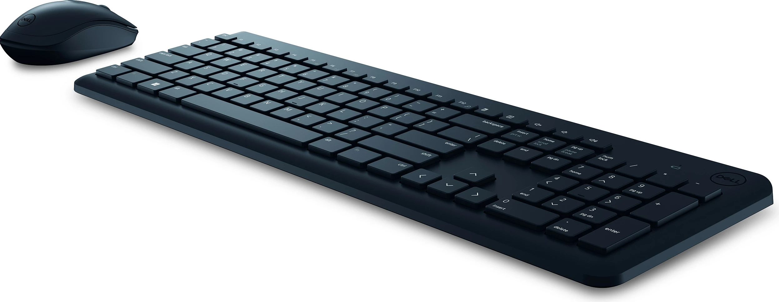 Set tastierë dhe maus wireless Dell Wireless Keyboard and Mouse, 2.4GHz, QWERTZ DE, 1000 DPI, i zi