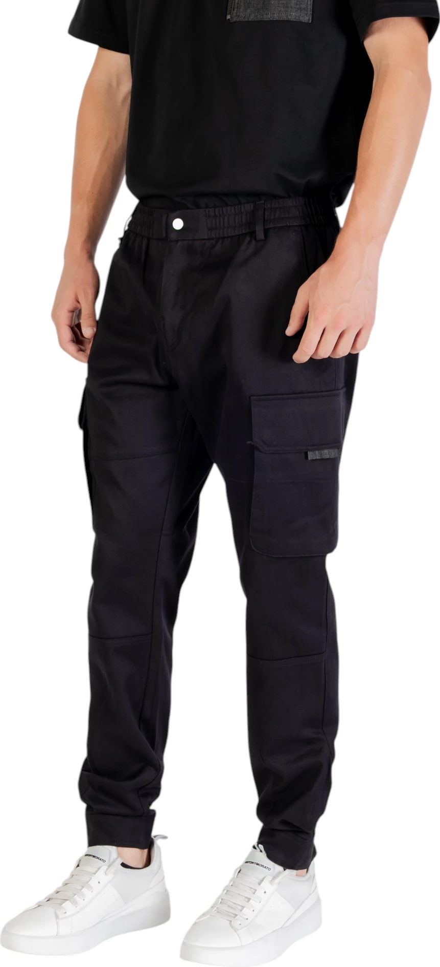 Pantallona për meshkuj Antony Morato Elton Regular Fit MMTR00752-FA800191, të zeza [Madhësia: W30]