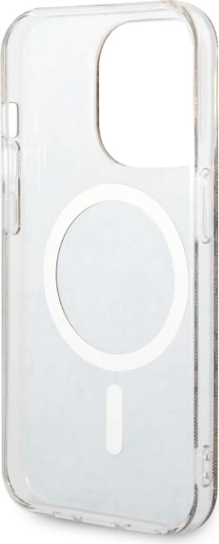 Mbështjellës Guess GUHMP14LH4STW për iPhone 14 Pro 6.1", 4G MagSafe, kafe