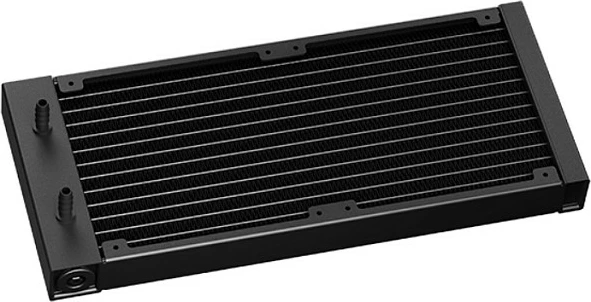 Ftohës CPU me lëng AIO DeepCool MYSTIQUE 240, 240mm, LCD, 2x120mm PWM, i zi