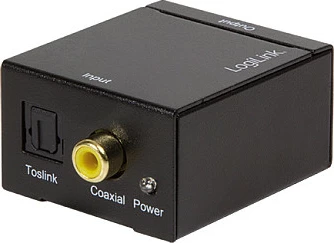 Konvertues audio LogiLink, Digital në Analog SPDIF/COAX, dalje RCA R/L, DC 5V