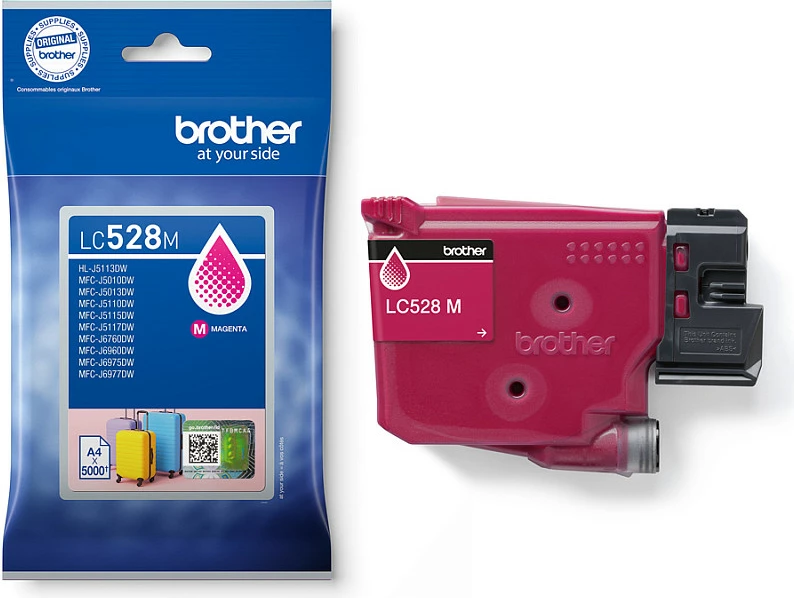 Kartrix bojë Brother LC-528M, Ultra High Yield 5000 faqe, Magenta
