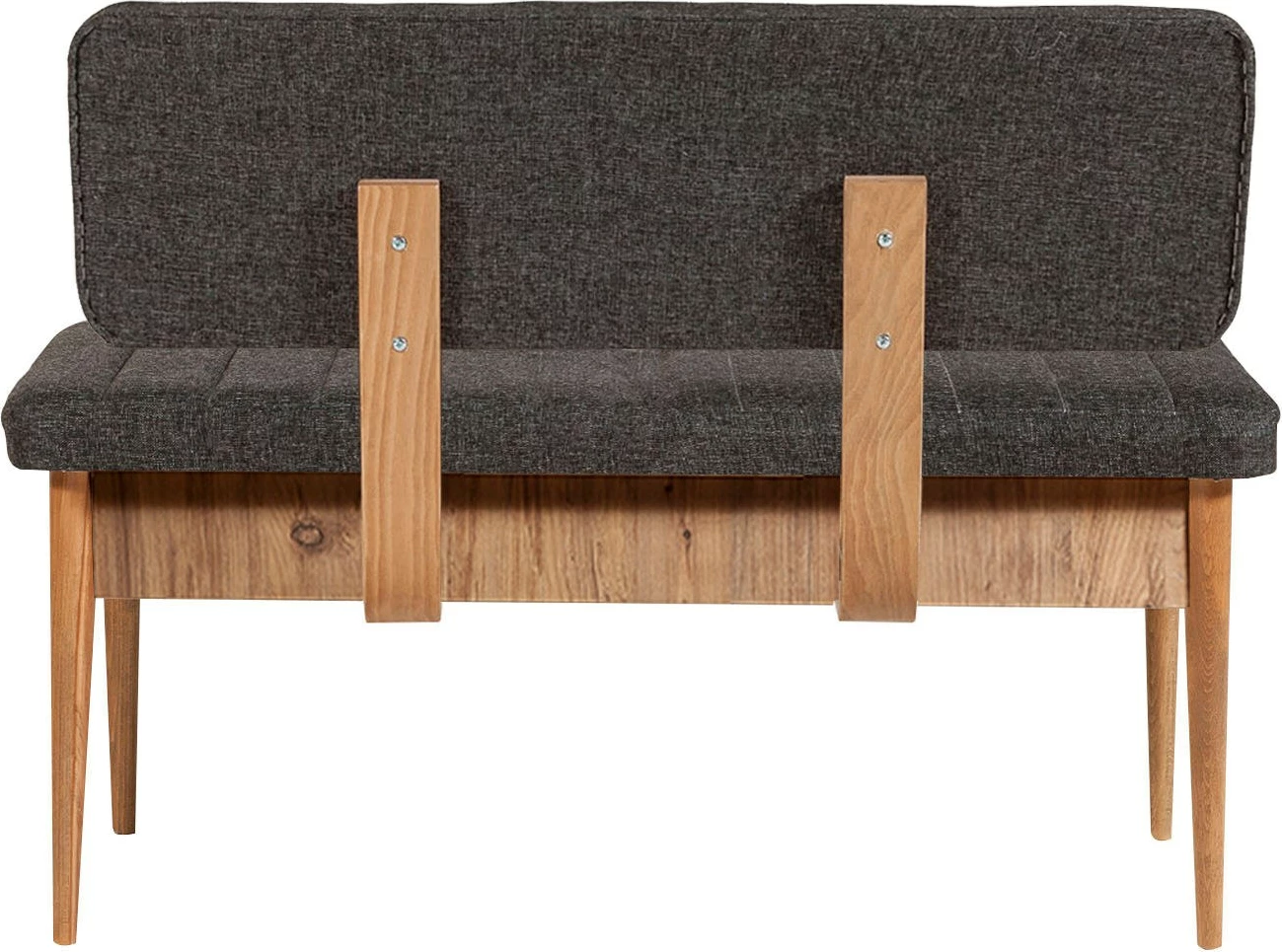 Set tavoline me karrige për ngrënie, i zgjatshëm, Skye Decor, ngjyrë pishë Atlantic, anthracite, 5 pjesë