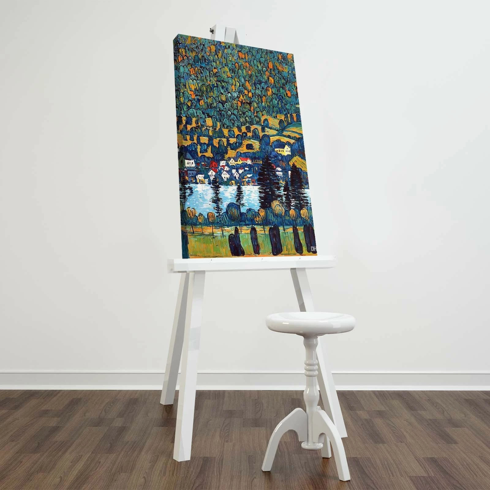 Pikturë dekorative në kanavacë Wallity, FAMOUSART-066, shumëngjyrëshe, 45x70cm