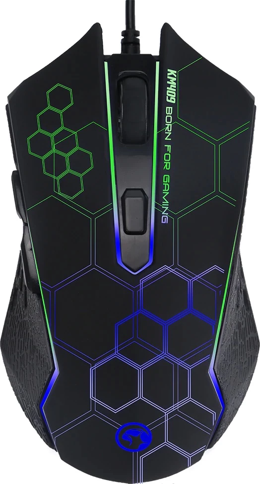 Set tastierë & Maus gaming me kabllo Marvo KM409, 104 taste, anti-ghosting 19 taste, 2400 DPI, RGB, 2n1