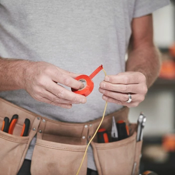 Set veglash dore VDE VONHAUS 3500066, 15 copë, kuqe/verdhë, me çantë