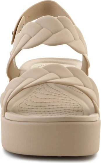 Sandale Crocs femra, bezhë