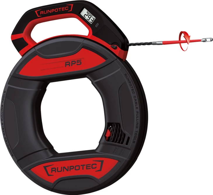 RP5 cable pulling tool incl. digital meter counter