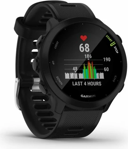 Orë sportive Garmin, e zezë