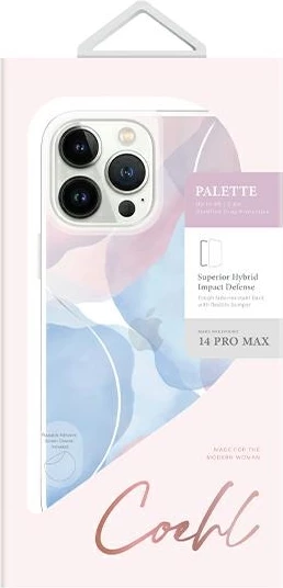Mbështjellës UNIQ Coehl Palette për iPhone 14 Pro Max, blu