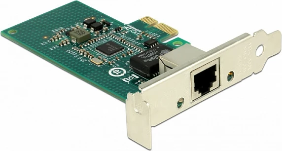 Kartë rrjeti DeLOCK Intel I210, PCIe x1, Gigabit LAN, 1x RJ45