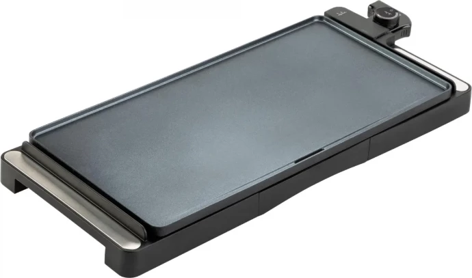 Pllakë pjekjeje elektrike JATA JEGR1245, 2500W, 508x254mm, doreza cool-touch, e zezë