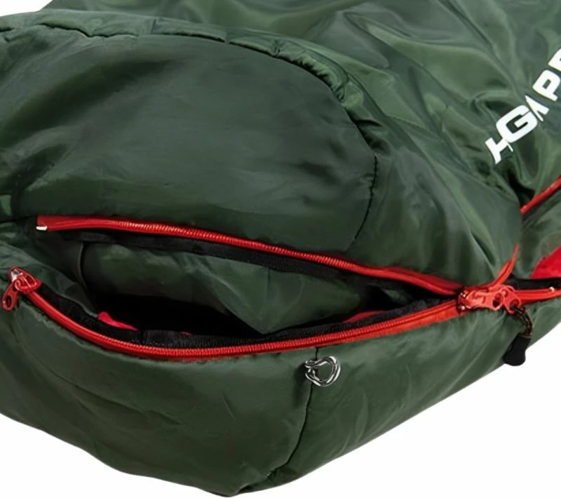 Thes gjumi High Peak, i kuq dhe i gjelbër