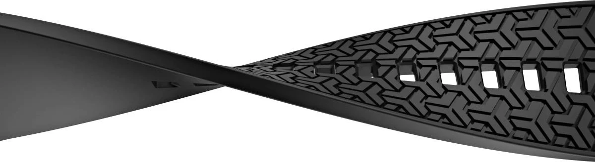 Rrip për Apple Watch Hurtel Strap Y, TPU, i zi